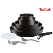 TEFAL Batterie de cuisine 10 pièces noir INGENIO EXCEPTION